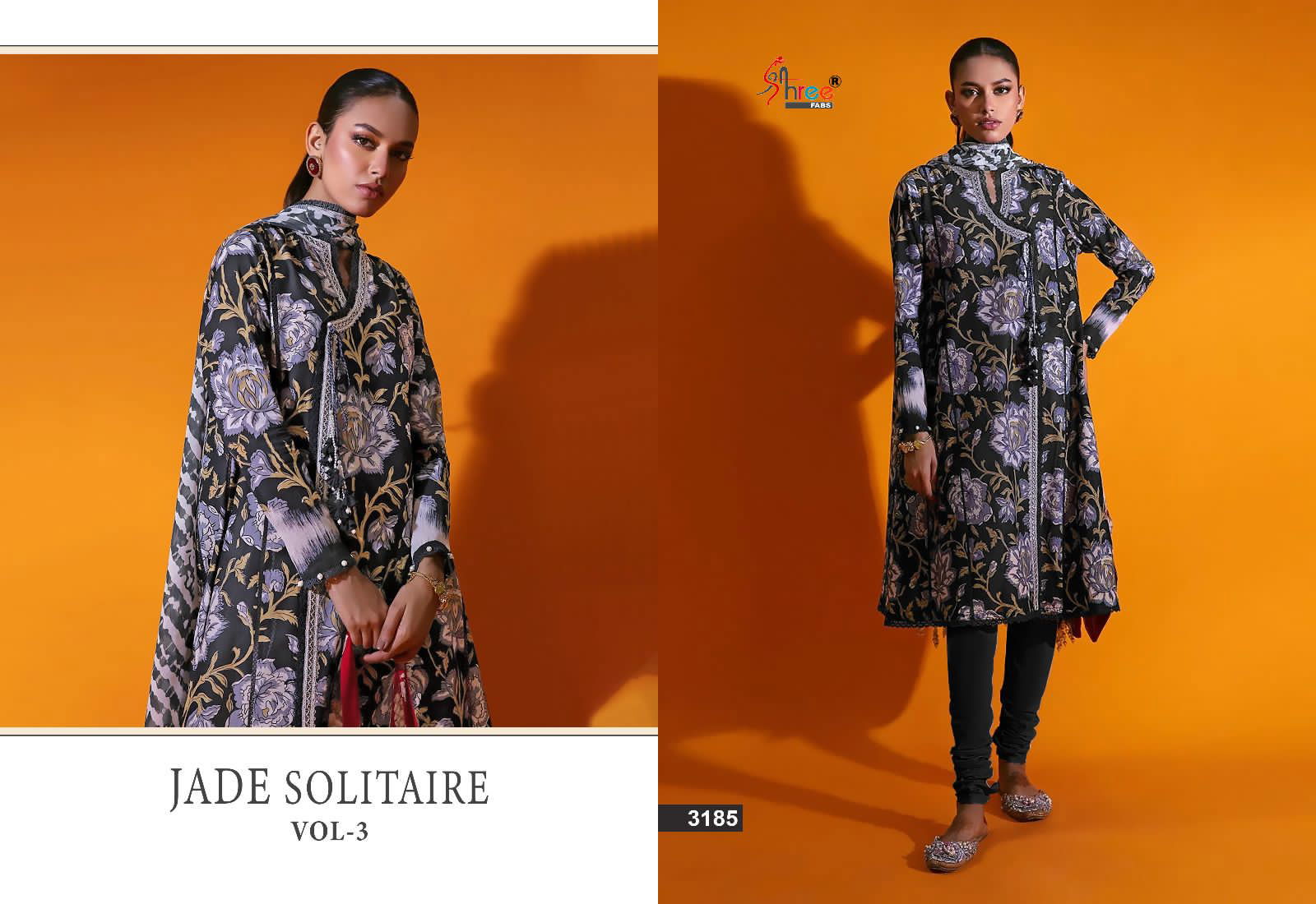 Solitaire Vol 3 By Shree Jade Pakistani Suits Catalog